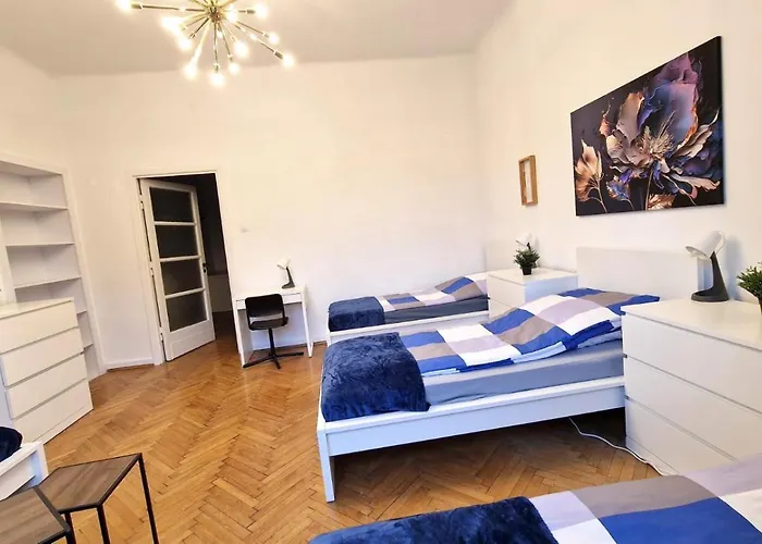 Unikatowe !Sienkiewicza Park Apartament 116 M Off Piotrkowska 3 Bedrooms