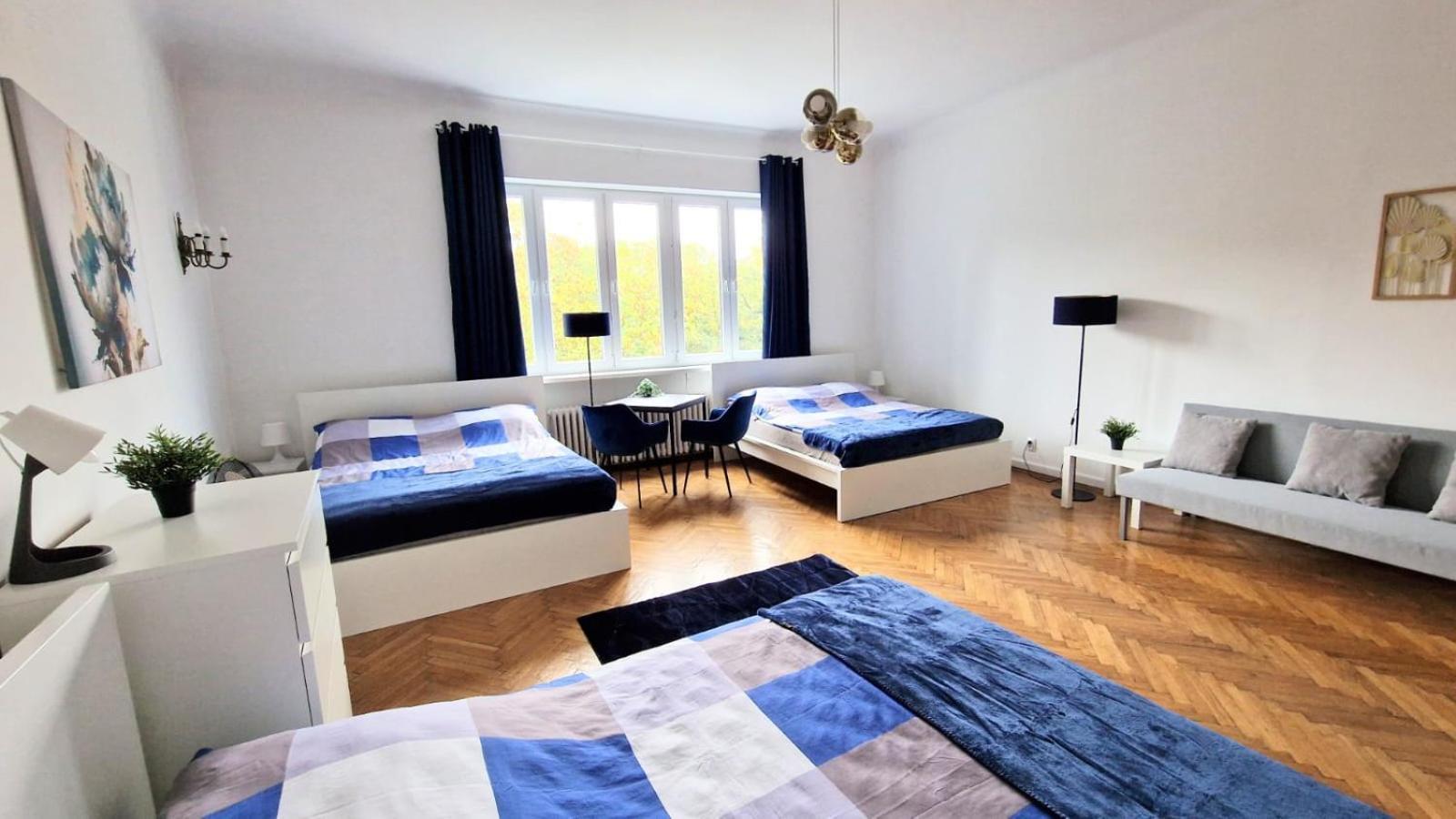 Unikatowe !sienkiewicza Park 116 M Off Piotrkowska 3 Bedrooms Apartment